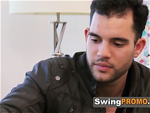 latin swingers sign for reality tv display