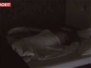 Russian babe gets professional orgy to help her sleep
