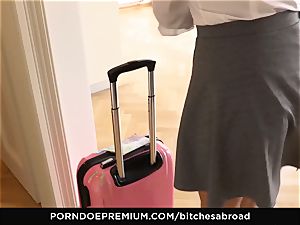 supersluts ABROAD - teen foreign ditzy plumbs immense trunk